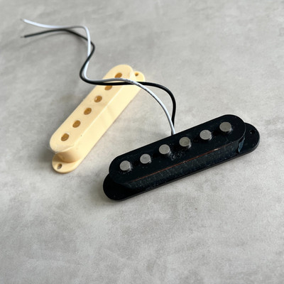 AlNiCo V Stratocaster Strat Pickup Hals 5.8K Staggered Flat Top Pole Pieces