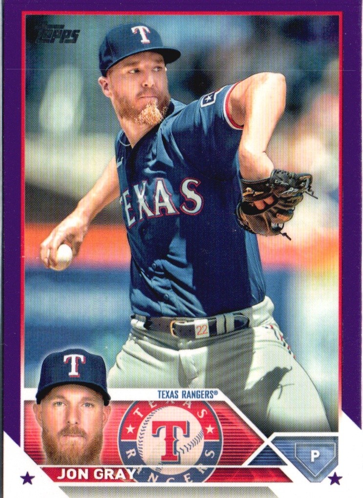 2023 Topps #73 Jon Gray Purple