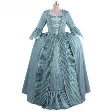 Victorian Rococo 18th Century Ball Gown Dress Fancy Dress Gown Medieval Marie
