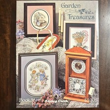 "Garden Treasures" Cross-Stitch Pattern Book By Stoney Creek