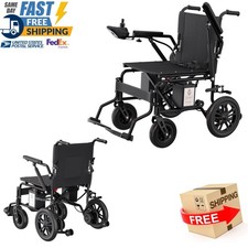 Foldable Intelligent Lightweight Electric Wheelchair All Terrain For Senior New