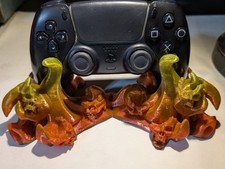 stand controller ps5 joystick holder hell skull 3D Printed