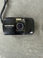 Olympus Stylus Infinity 35mm Film Camera Black Point and Shoot Vintage