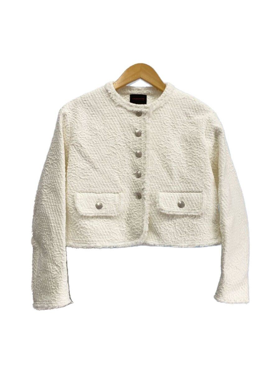 ALTRA TOMORROWLAND Altro Pan Sotty Giacca Frange 25SS 36 Cotone WHT