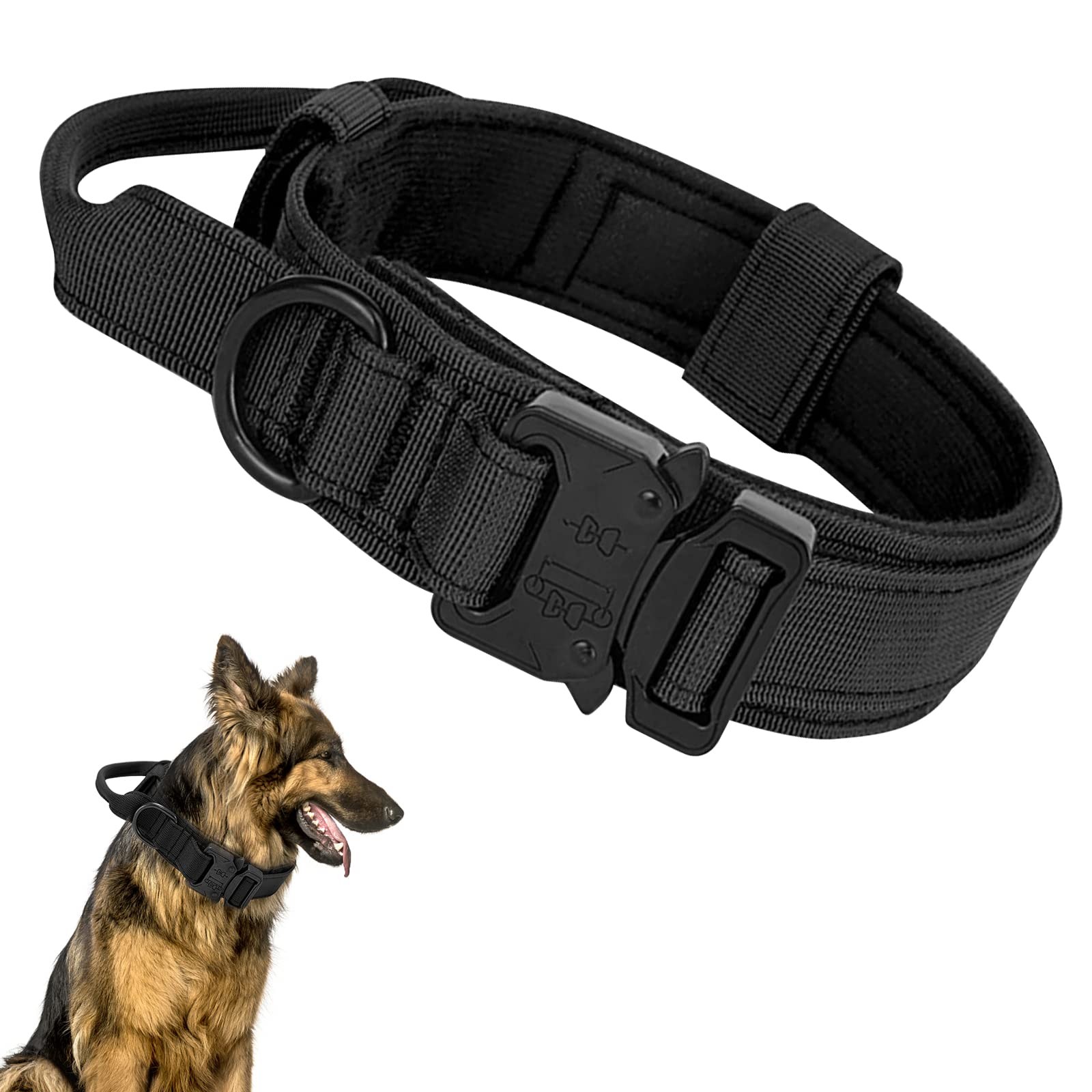 Collare Tattico Ledeak da Trekking: Nylon Anti-Strappo e Maniglia