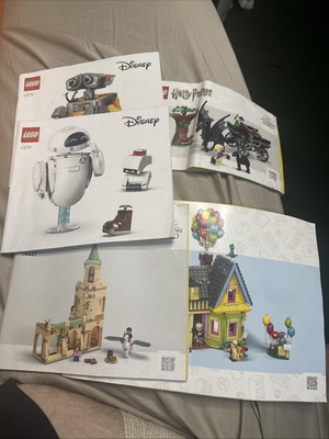 Lego Manuals Up House Wall-e Eve Harry Potter
