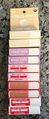 Space Camp Wellness Organic Jumbo Lip Balm Pack of 2 or 4 New Flavors Added!