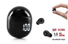 Invisible Mini Sleep Earbuds Wireless Bluetooth, Ultra-Light Comfort Fit Black