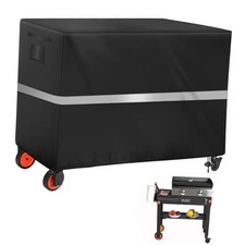 Outdoor Prep Table Cover Heavy Duty Waterproof Bar Cover 36 x 18 x 28.5 Black