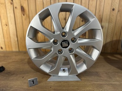 1x Alufelge Original Seat Leon 5F 6,5x16 ET46 Felge 5F0601025A silber