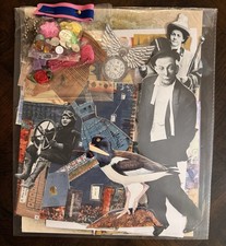 100 Pc. Junk Journal Altered Book Mixed Media Scrapbook Embellishment Lot