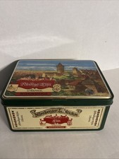 German Tin Nurnberger Lebkuchen Gingerbread Decorative With Lid