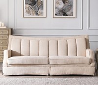 Stoff Sofa Dreisitzer MöBel Relax Sitz Design Couch Lounge Sofas Textil 3 Sitzer