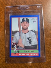 Tim Elko 2025 Topps Heritage #547 Dark Blue Border RC