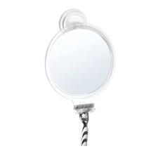 InterDesign 52120 Powerlock Clear Plastic Shower Mirror 8 H x 2.3 W x 5.8 L in.