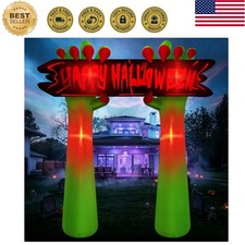8FT Tall Halloween Inflatable Hand Archway Outdoor Decoration