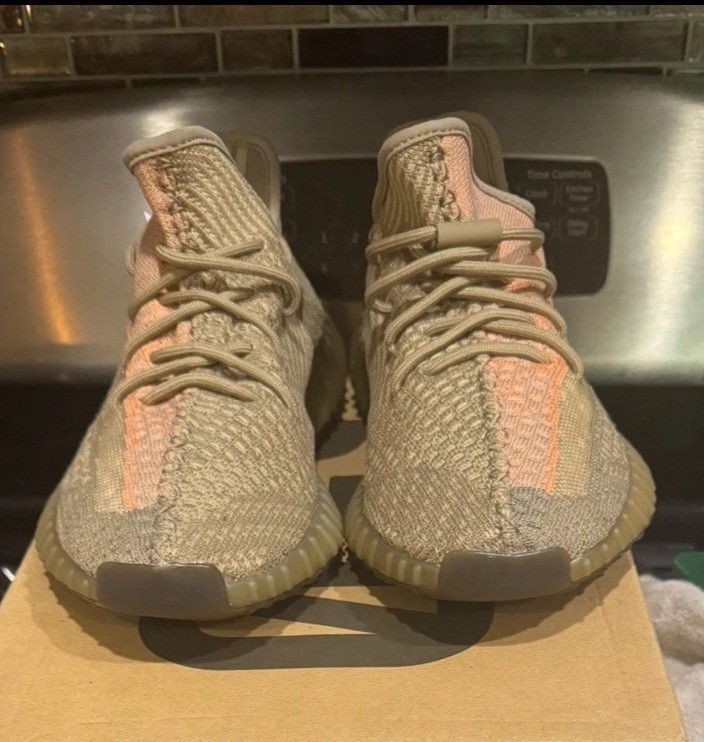adidas Men Yeezy Boost 350 V2 'Sand Taupe' Tan 9.5