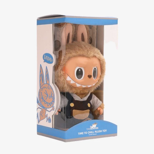 AUTHENTIC Popmart Labubu “TIME TO CHILL” Monsters Series VINYL PLUSH DOLL