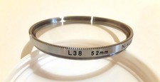 Nikon 52mm L38 UV Silver Chrome Ring Vintage Filter