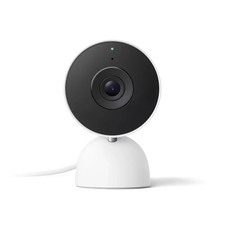 Google Nest Cam 2nd Gen Indoor Wired 1080p HD Night Vision White GA01998-US