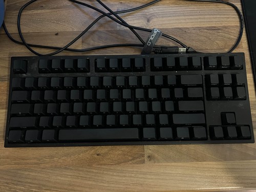 Leopold FC750R Cherry MX Red mechanical keyboard - ghost keycaps