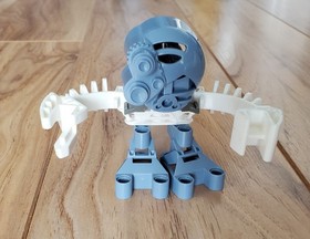 2001 McDonalds Lego Bionicle TOHUNGA - Toa Matoran Set with 5 Discs Instructions