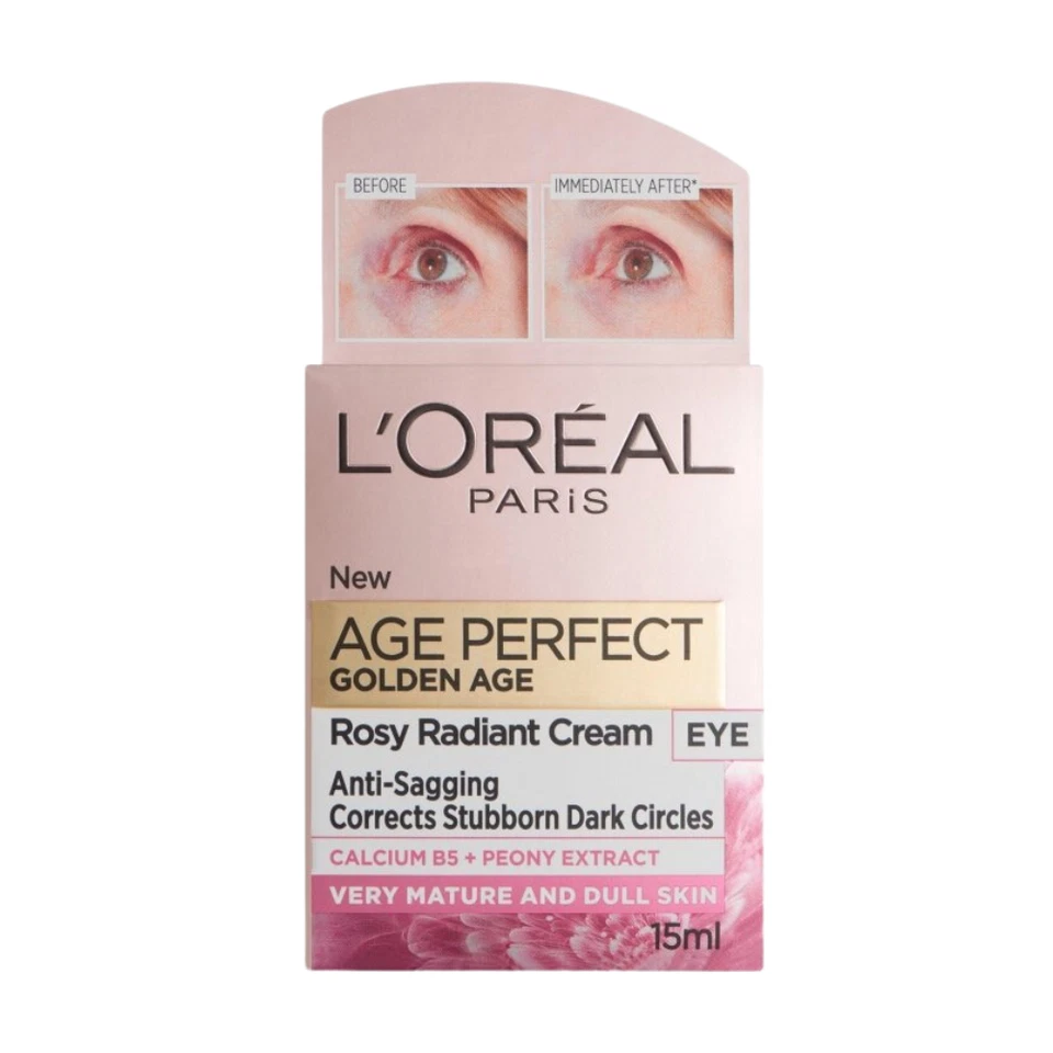 L'Oreal Paris Age Perfect Golden Age Rosy Radiant Eye Care 15mL - image 3 of 4
