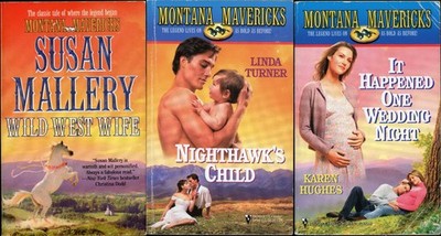 Montana Mavericks Western Romance Lot of 3 Paperback by Various Authors