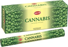 Cannabis Incense Sticks (120 Sticks, 6 Boxes Inside) - 9 Inches Long, 20G per Bo