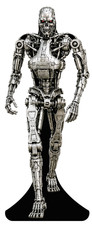 Arnold Schwarzenegger Terminator T-800 Walking Endoskeleton Cutout Standee
