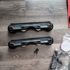 Ground Control Featherlite 3 Frames Gray SMALL with 50/50 wheels unused