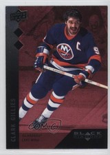 2009-10 Upper Deck Black Diamond Ruby 6/100 Clark Gillies #128 HOF 1x1