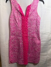 Women's Lilly Pulitzer For Target Shift Dress 2015 Preppy Resort Wear Size 4