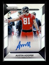 Austin Hooper RC: 2016 Panini Prizm Rookie Autographs Prizms Rookie Card #RA-AHP. rookie card picture
