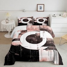 Abstract Art Kids Bedding Set,Boys Girls Queen Size, Comforter Set,Abstract U...