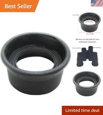 Soft Rubber Eyepiece Eye Shield 28mm-37mm Eyes Guard Cups For Binoculars Micr...