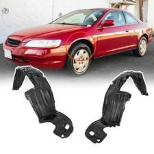 New Fender Liner Set For 1998-2002 Honda Accord Front Left and Right Side Pair