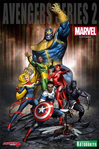 ARTFX+ Universo Marvel Capitana Marvel PVC Conjunto Simple Figura Kit Kotobukiya - Imagen 9 de 9