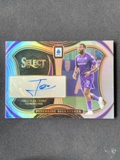 Jonathan Ikone 2024-25 Panini Select Serie A Pitchside Signatures Auto #PS-JI