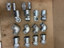 Interclamp Kee Klamp Galvanised Tube Clamp Fittings JobLot 16pcs 125-C42 166-C42