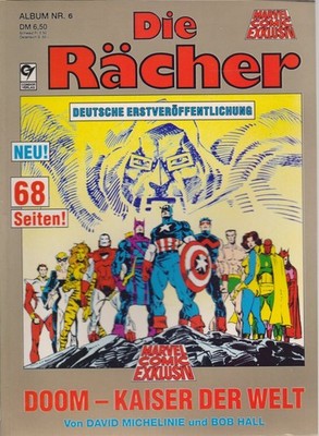Condor Verlag : Marvel Comic Exklusiv Album Nr 06 : Die Rächer - Doom - Kaiser d
