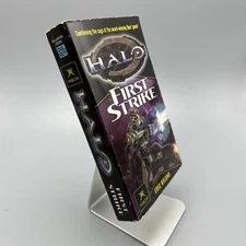 Halo First Stike Eric Nylund Military Scifi Paperback Book Del Rey 17th Print