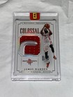 2014-15 Panini National Treasures James Harden Black Box 1/1 Patch