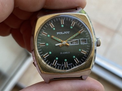 Vintage Watch Poljot Automatic 23 Jewels Men's USSR