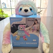 Health Touch Huggable Massager Rainbow Sloth ...