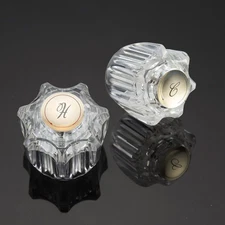 Shower Knobs 2 Piece Replacement Compatible with Prime-Line MP54260 Shower Ho...