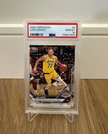 Luka Dončić 10 Graded Basketball Sports Trading Cards
