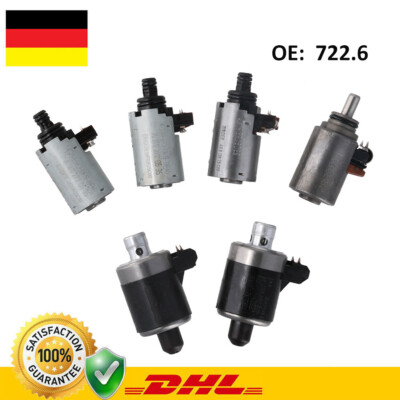6PCS 722.6 Solenoids 5-Speed Automatic Transmission Kit Fit Mercedes Benz Tested
