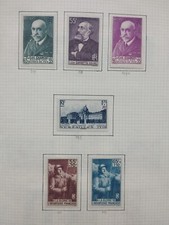 Timbre France Neuf* 1938 1939 Dont 378 377 377a 379 386 387 Côté 49€