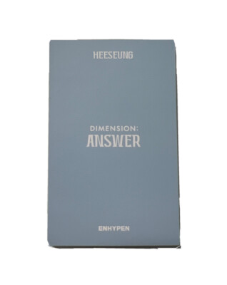 Enhypen Heeseung polaroid Dimension Answer album YET Version